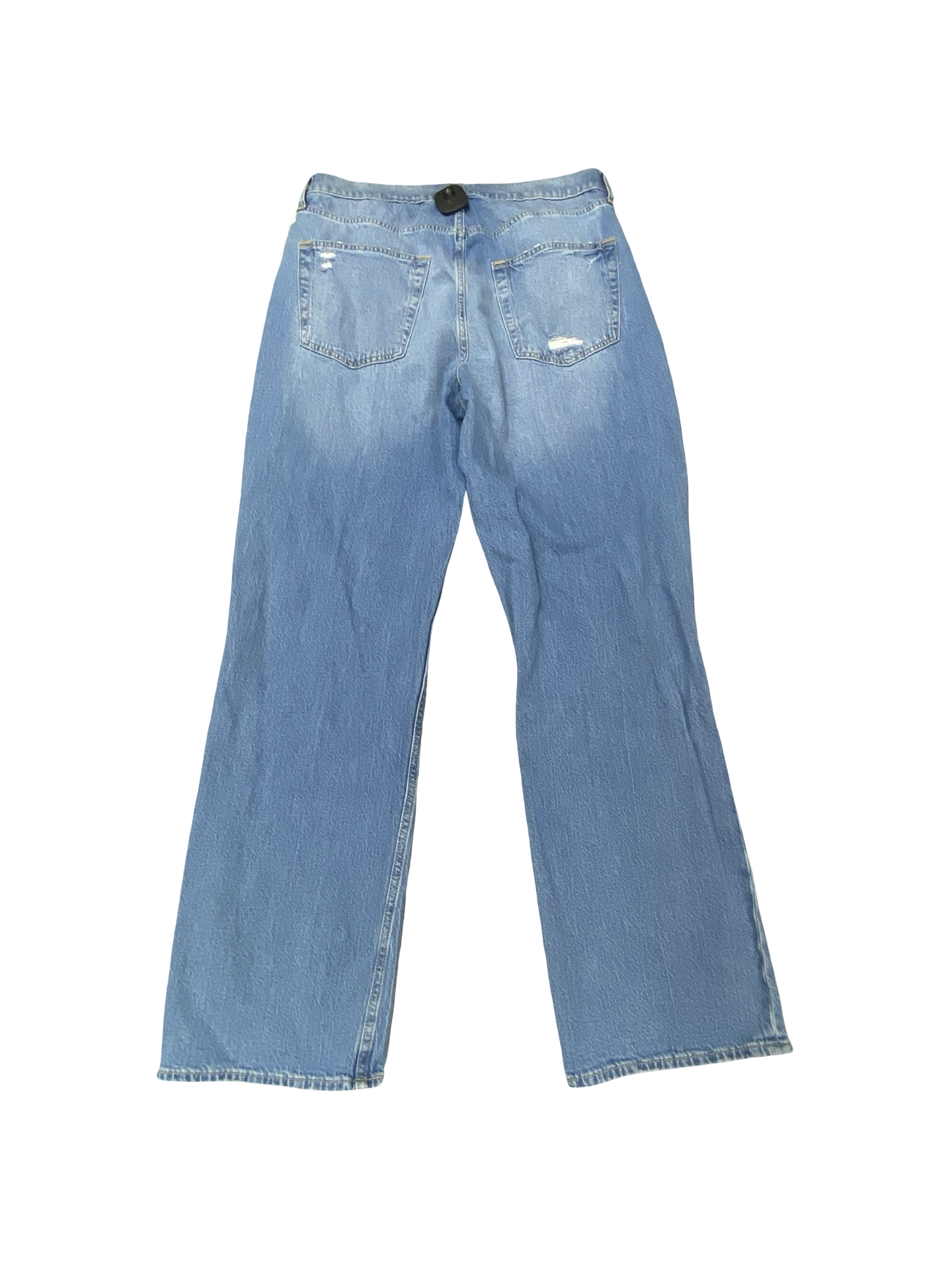 Jeans Straight By Gap In Blue Denim, Size:14
