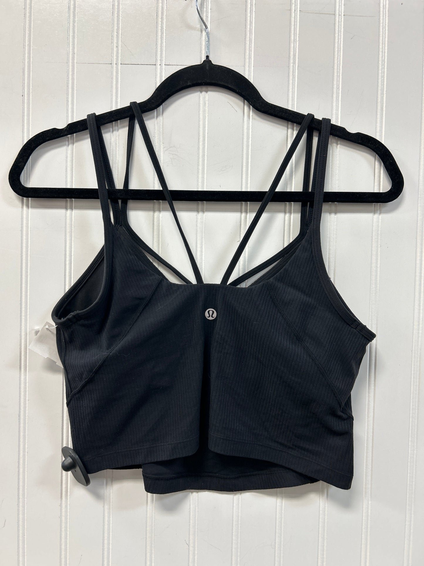 Athletic Tank Top By Lululemon In Black, Size:10