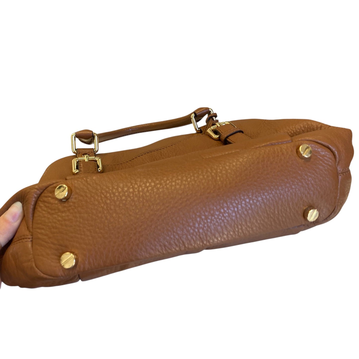 Crossbody Designer By Michael Kors In Brown, Size:Medium