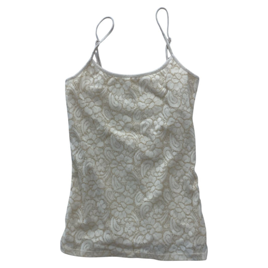 Top Sleeveless By Loft In Beige, Size:Xs