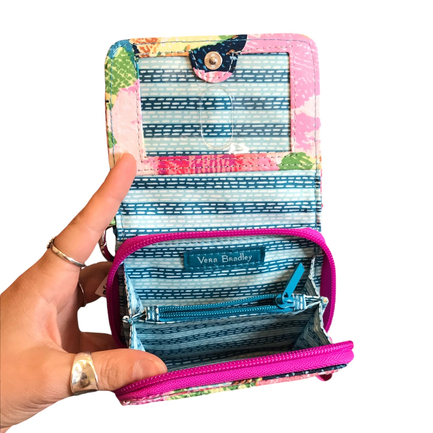 Wallet By Vera Bradley In Multi, Size:Small