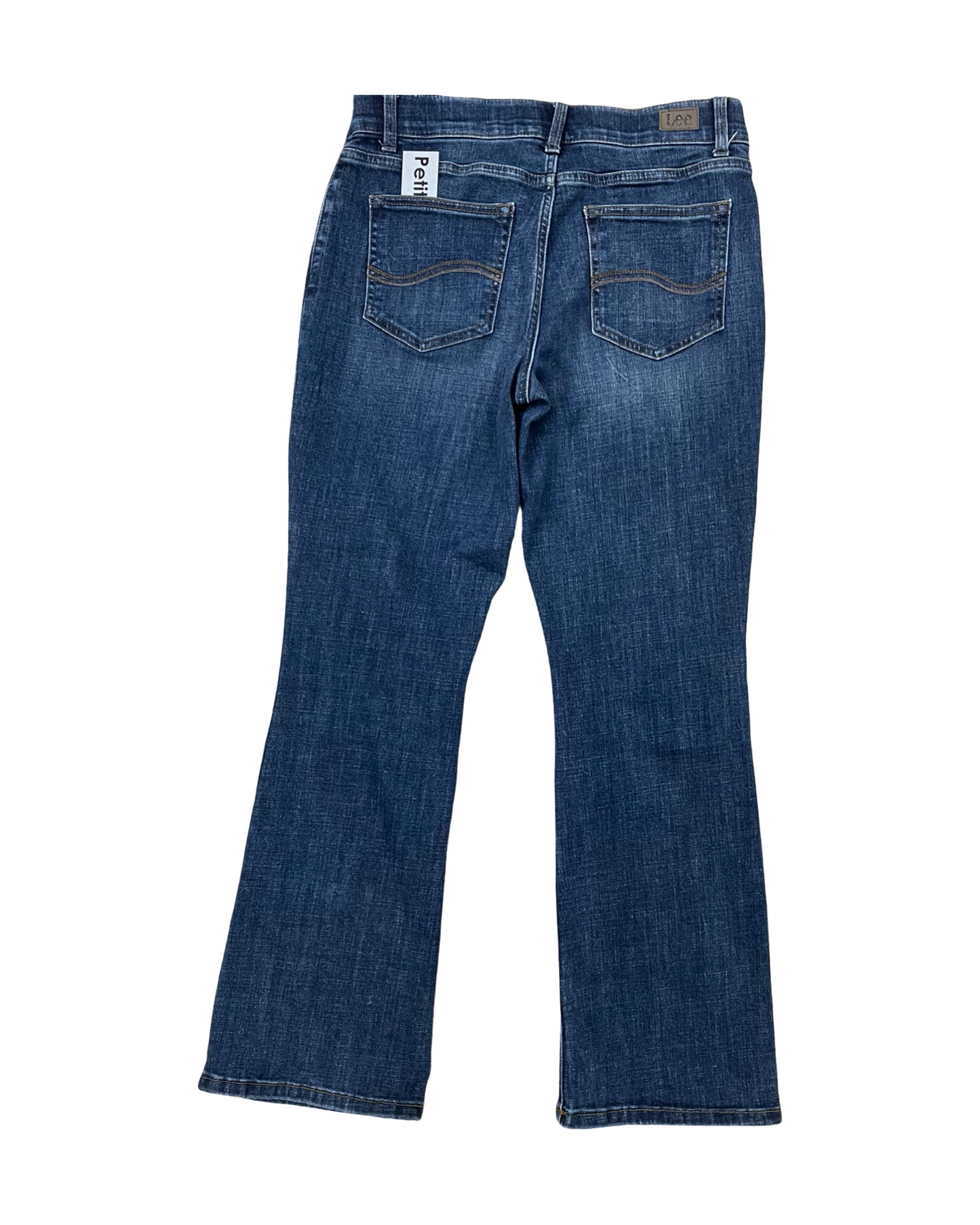 Jeans Boot Cut By Lee In Blue Denim, Size:8P