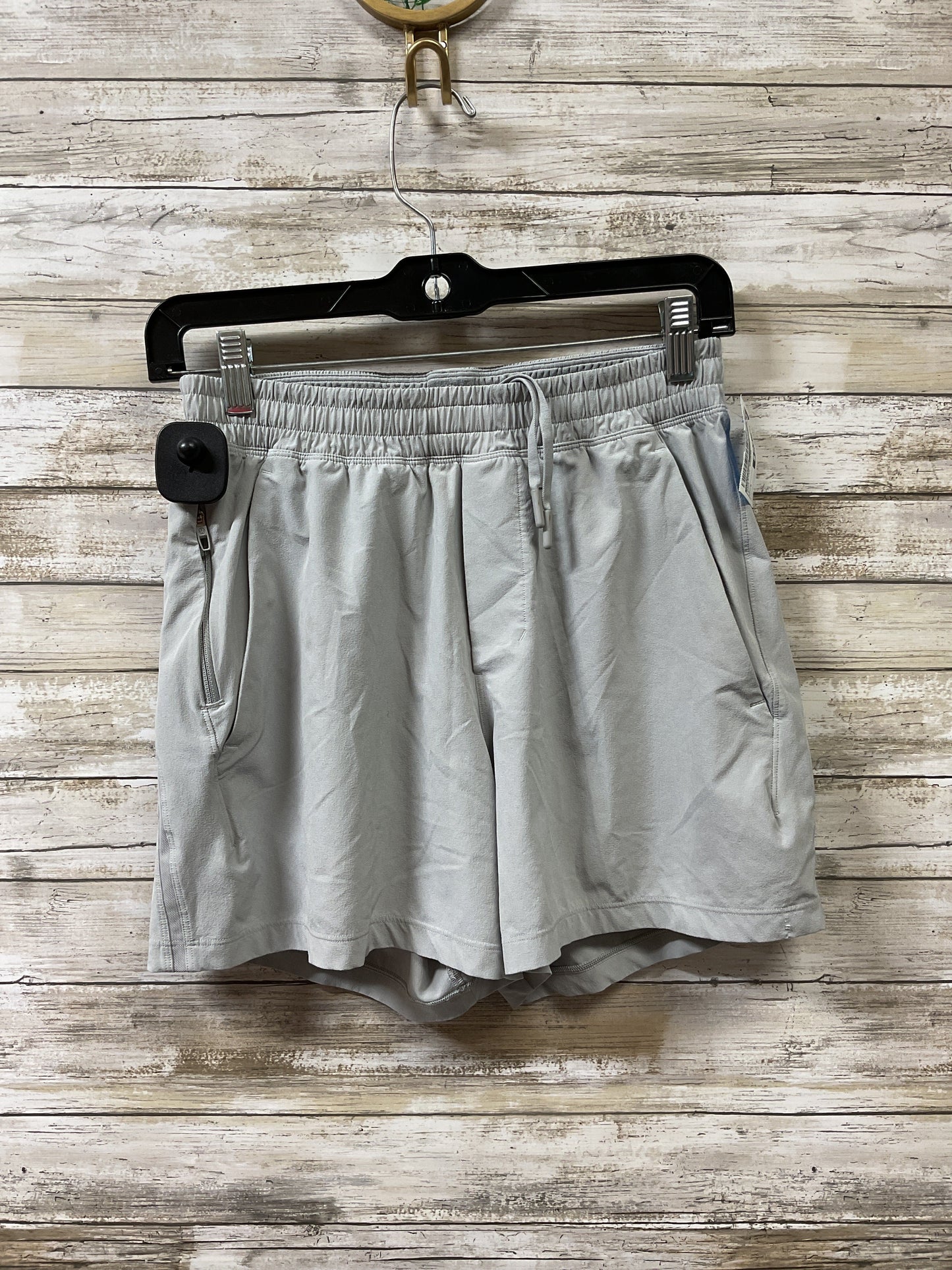 Athletic Shorts By Lululemon In Grey, Size:S