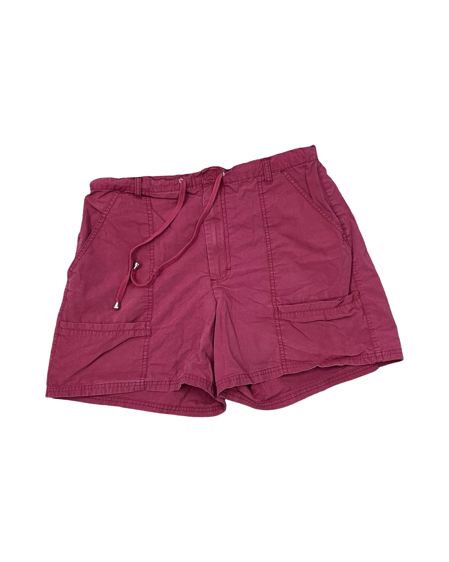Shorts By Gloria Vanderbilt In Red, Size:12