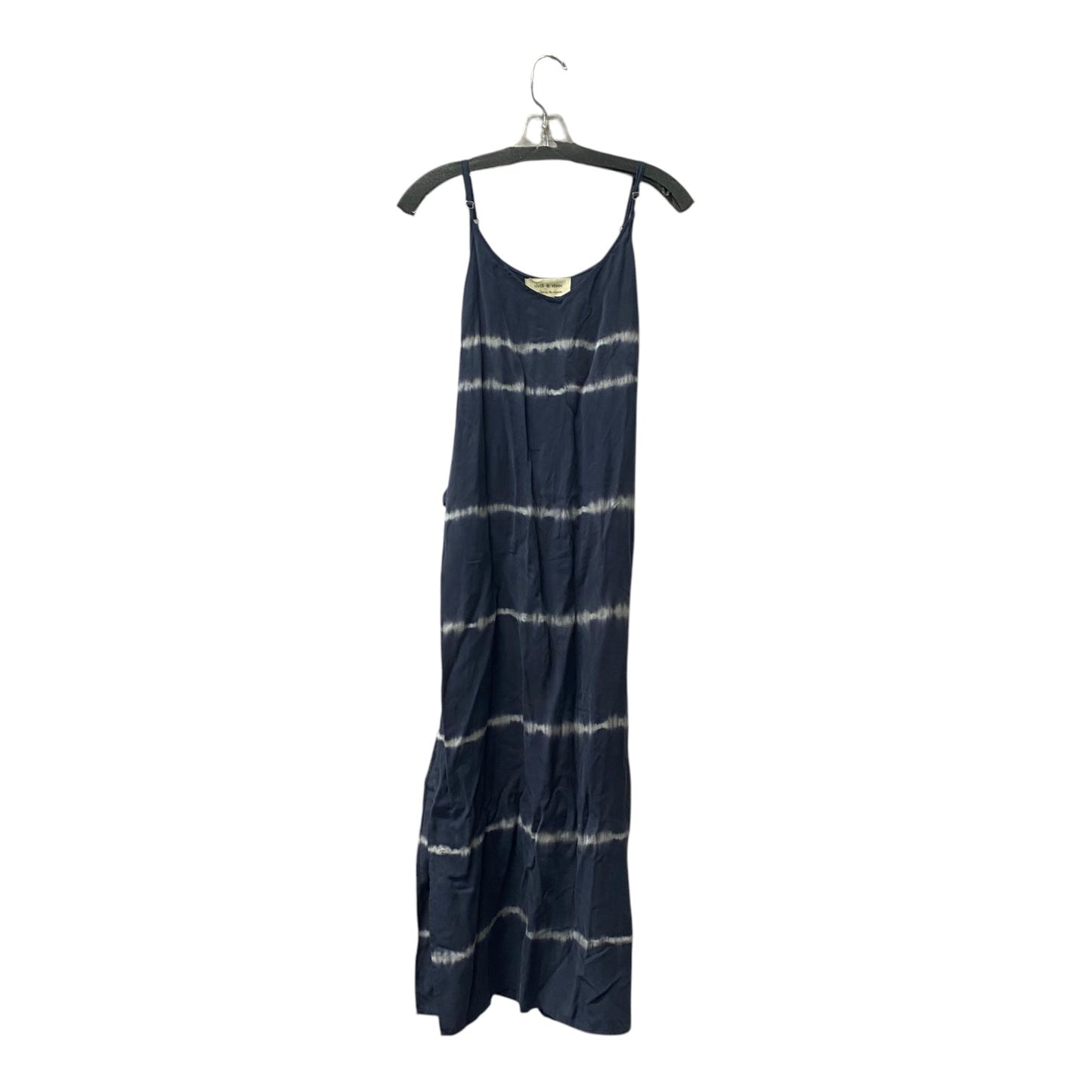 Dress Casual Maxi By Cloth & Stone In Blue & White, Size:L