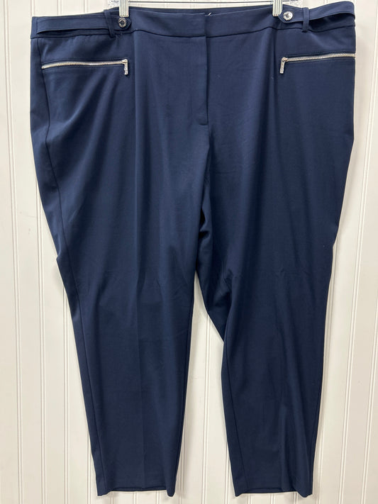 Pants Dress By Calvin Klein In Navy, Size:24
