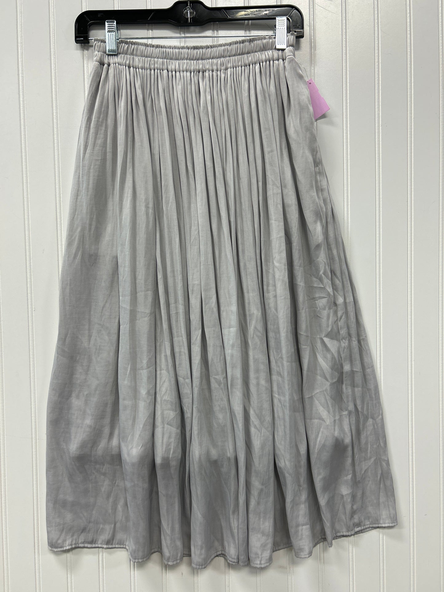 Skirt Maxi By Uniqlo In Grey, Size:Xs