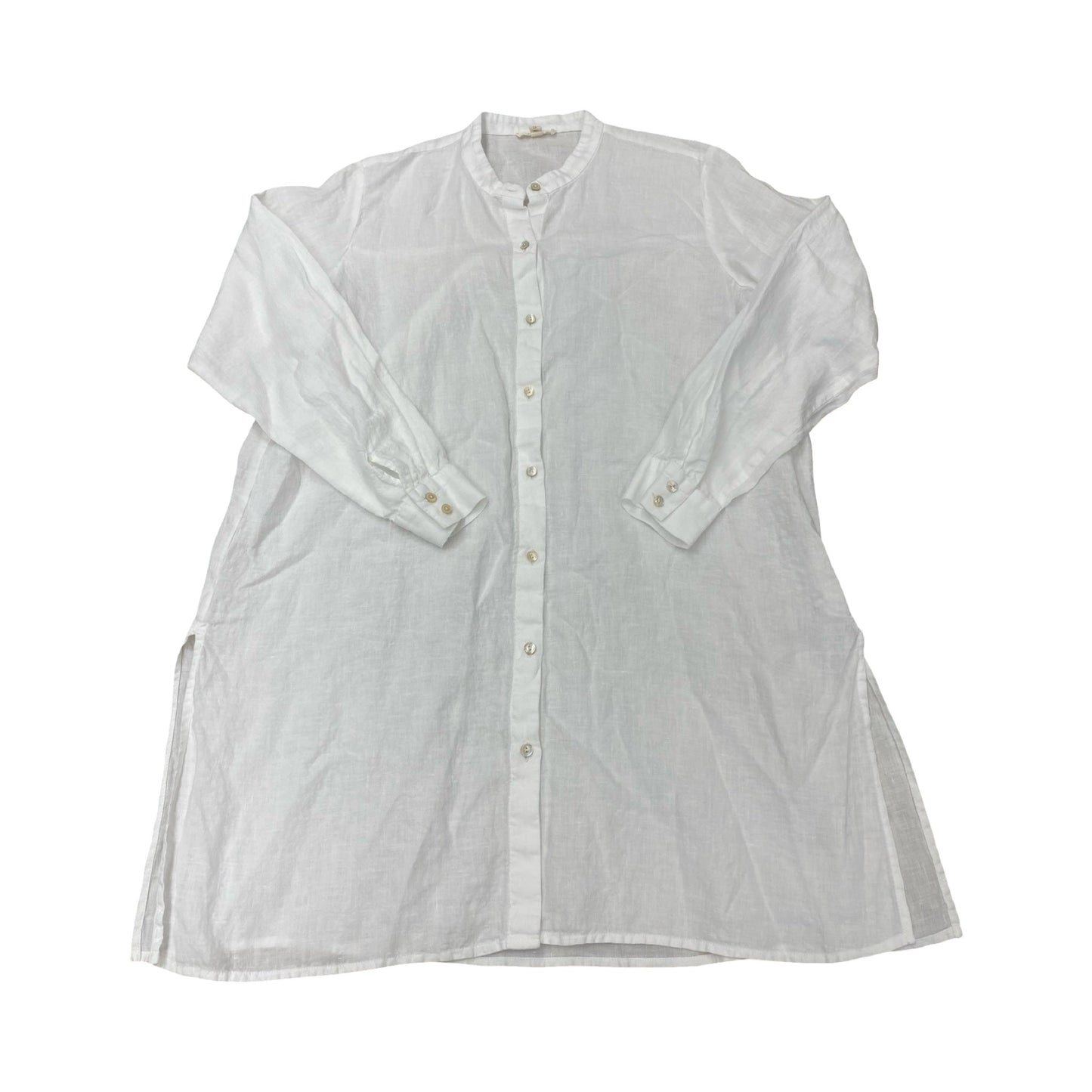 Dress Designer By Eileen Fisher In White, Size:S