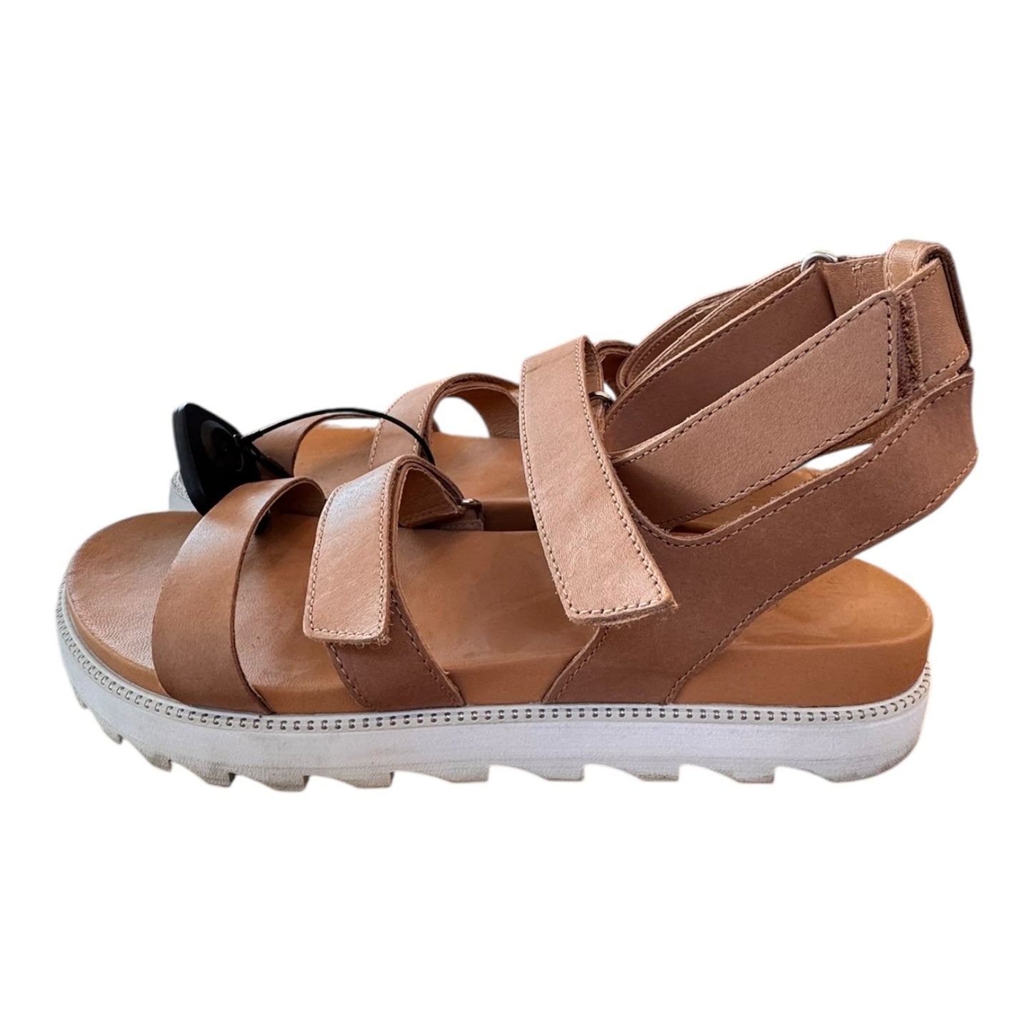 Sandals Designer By Sorel In Tan, Size:10