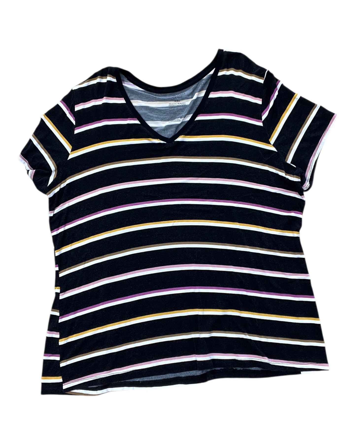 Top Ss By Nine West In Black, Size:1X