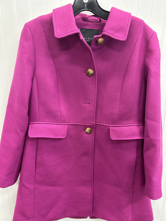 Coat Peacoat By Talbots In Purple, Size:8P