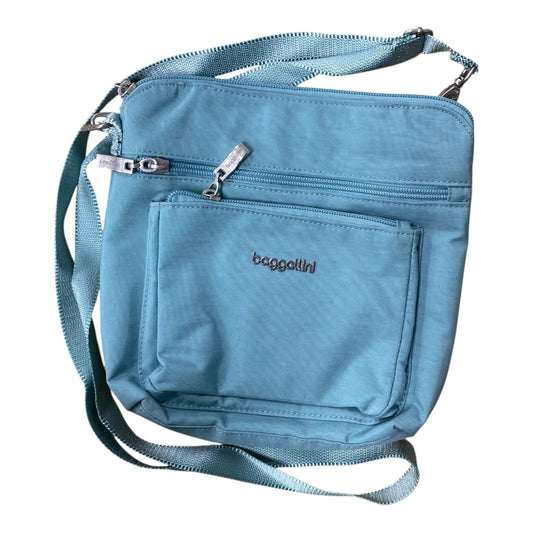 Crossbody By Baggallini In Green, Size:Small