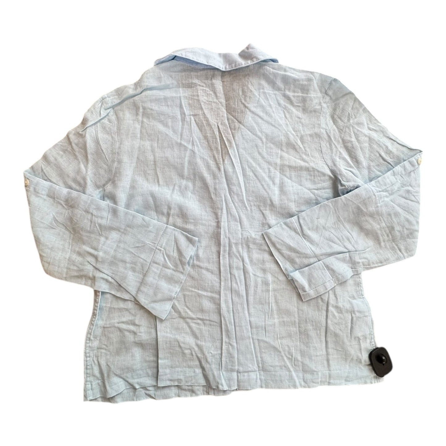 Blazer By J. Crew In Baby Blue, Size:8