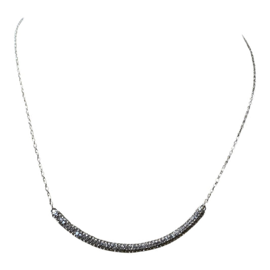 Necklace Pendant By Loft In Silver