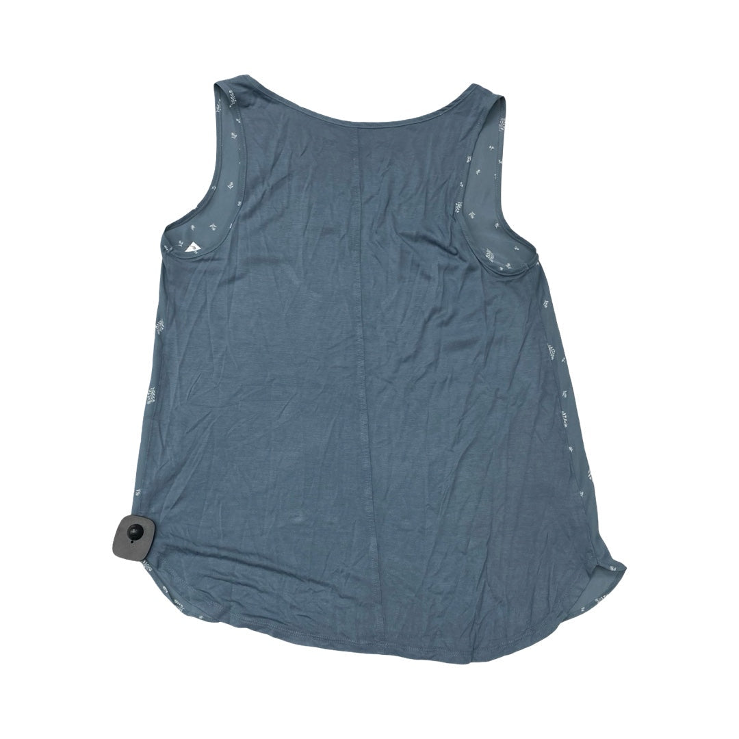 Top Sleeveless By Loft In Grey, Size:M