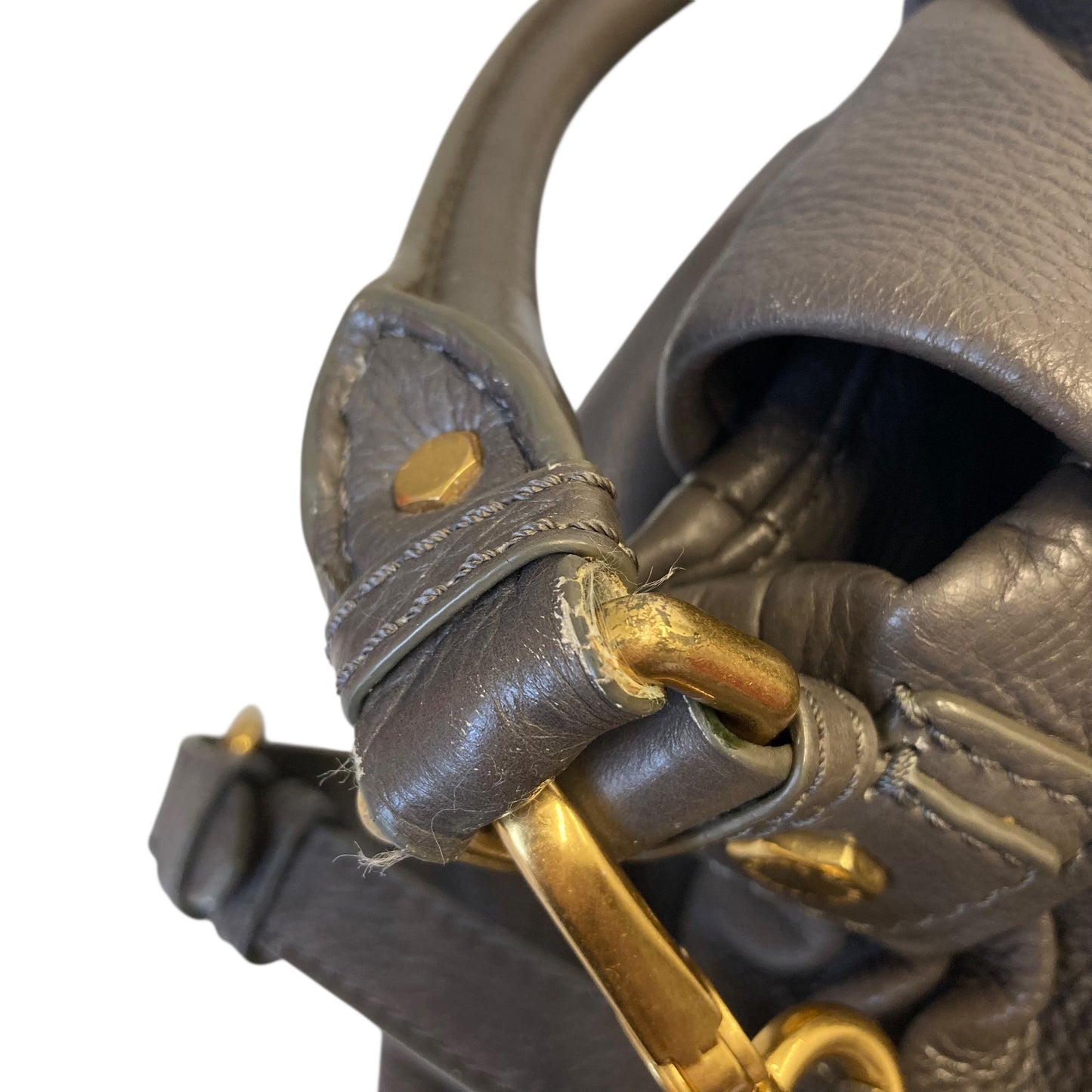 Handbag Designer By Marc By Marc Jacobs In Grey, Size:Medium