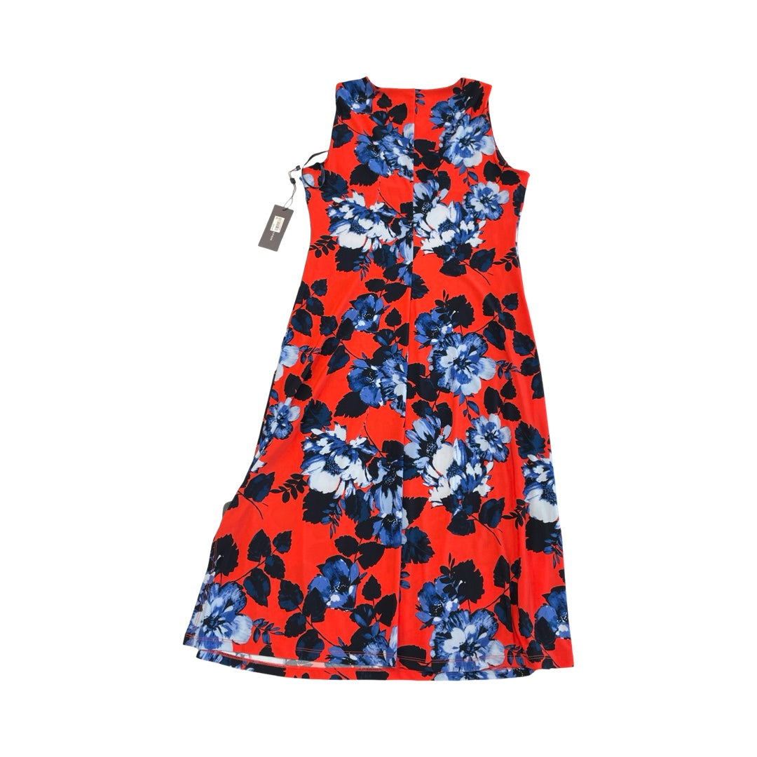 Dress Casual Midi By Tommy Hilfiger In Multi, Size:6