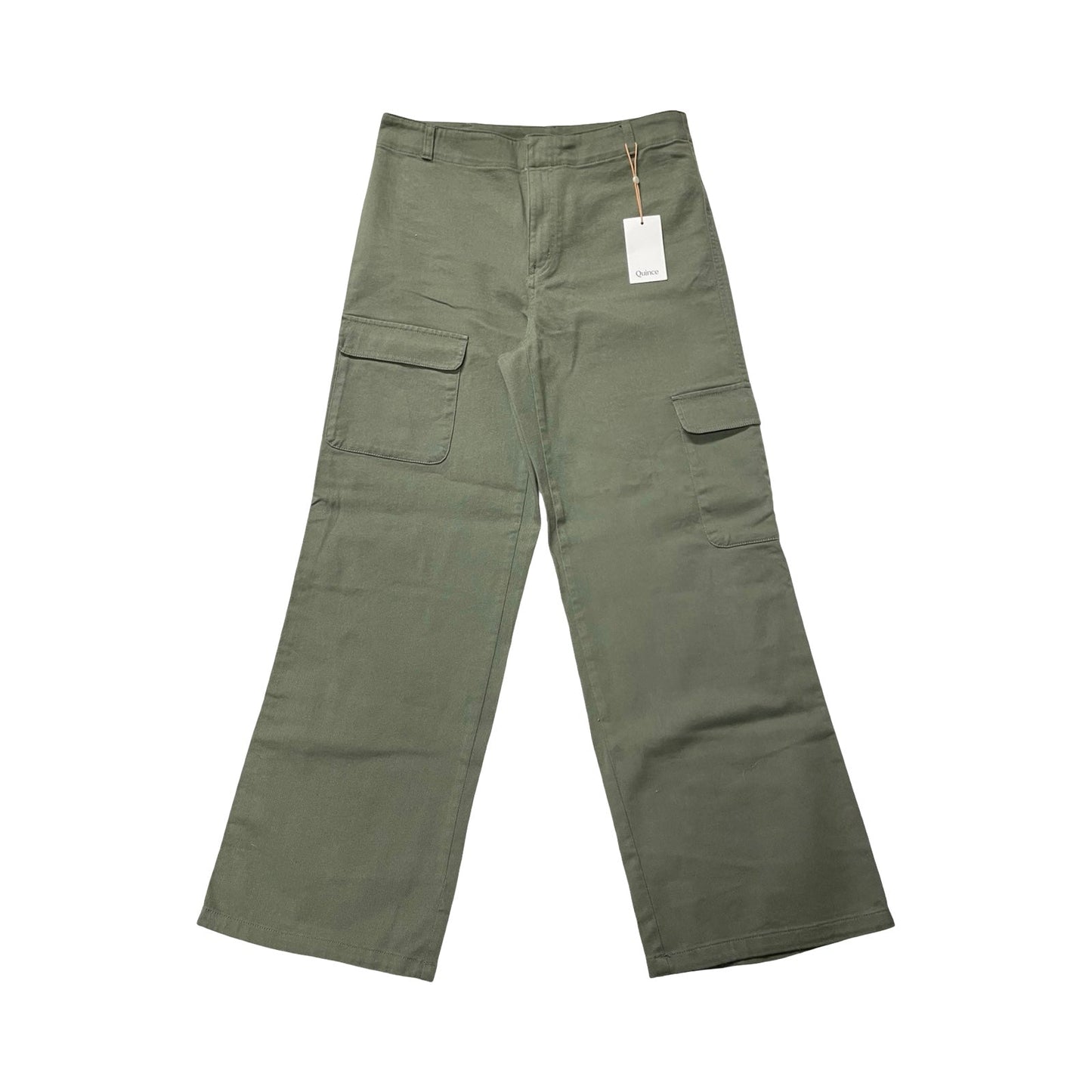 Pants Cargo & Utility By Quince In Green, Size:12