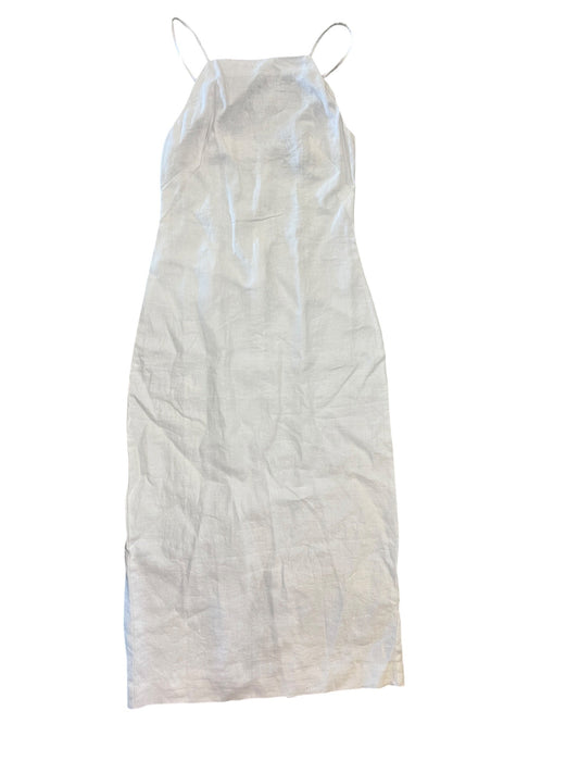 Dress Casual Midi By Madewell In White, Size:Xxs