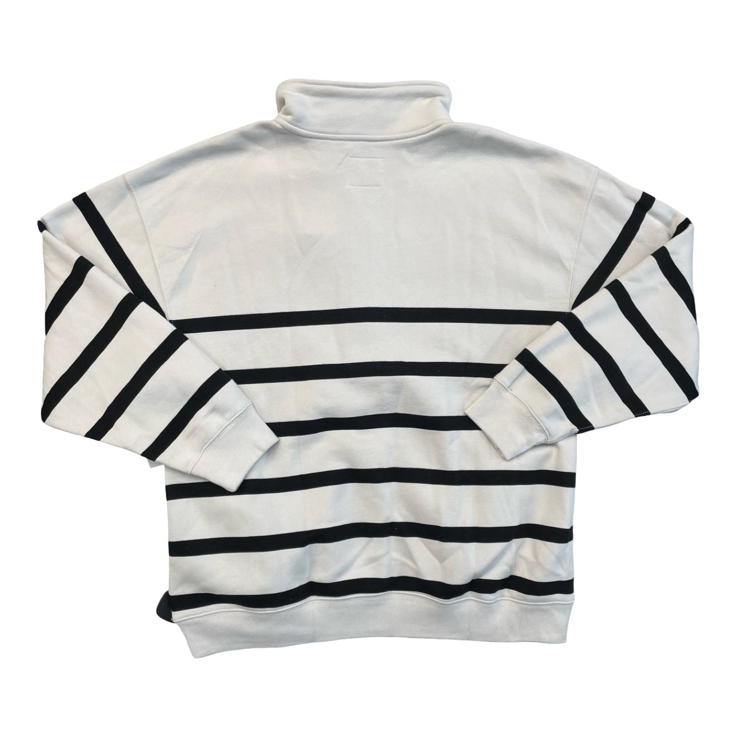 Sweatshirt Collar By Abercrombie And Fitch In Striped Pattern