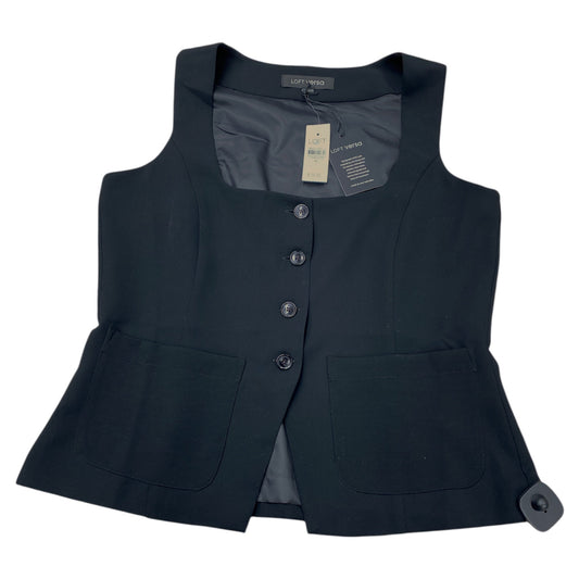 Vest Other By Loft In Black, Size:M
