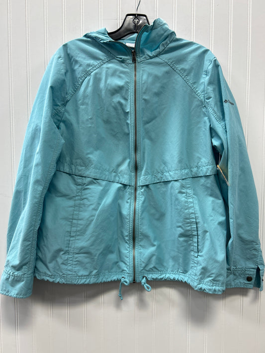 Athletic Jacket By Columbia In Blue, Size:Xl
