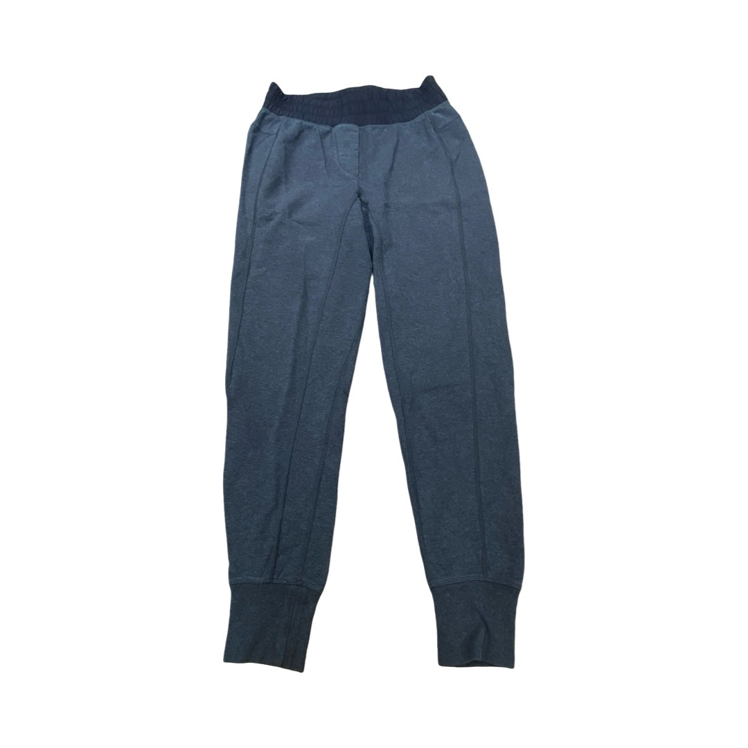 Athletic Pants By Lululemon In Black & Grey, Size:S