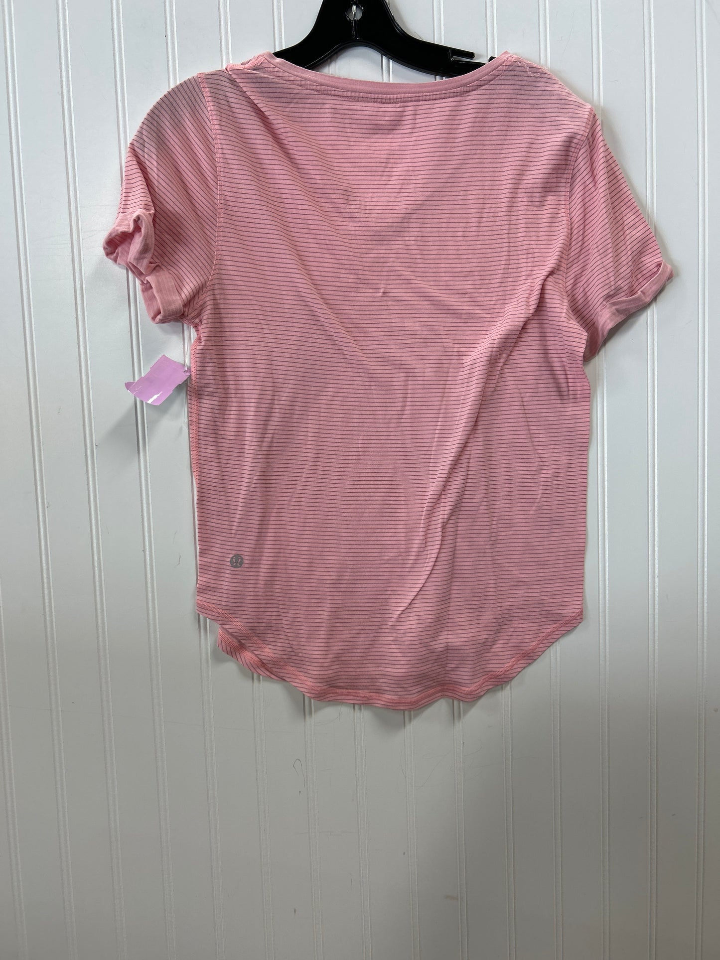 Top Ss By Lululemon In Pink, Size:4