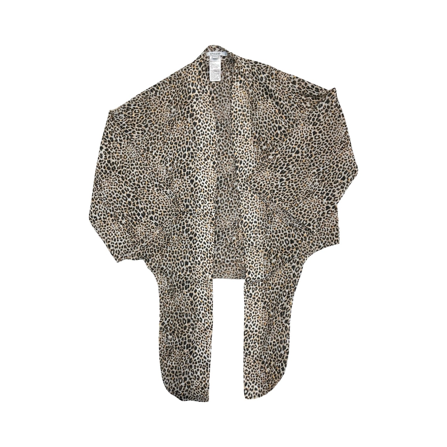 Kimono By Chicos In Animal Print, Size:M