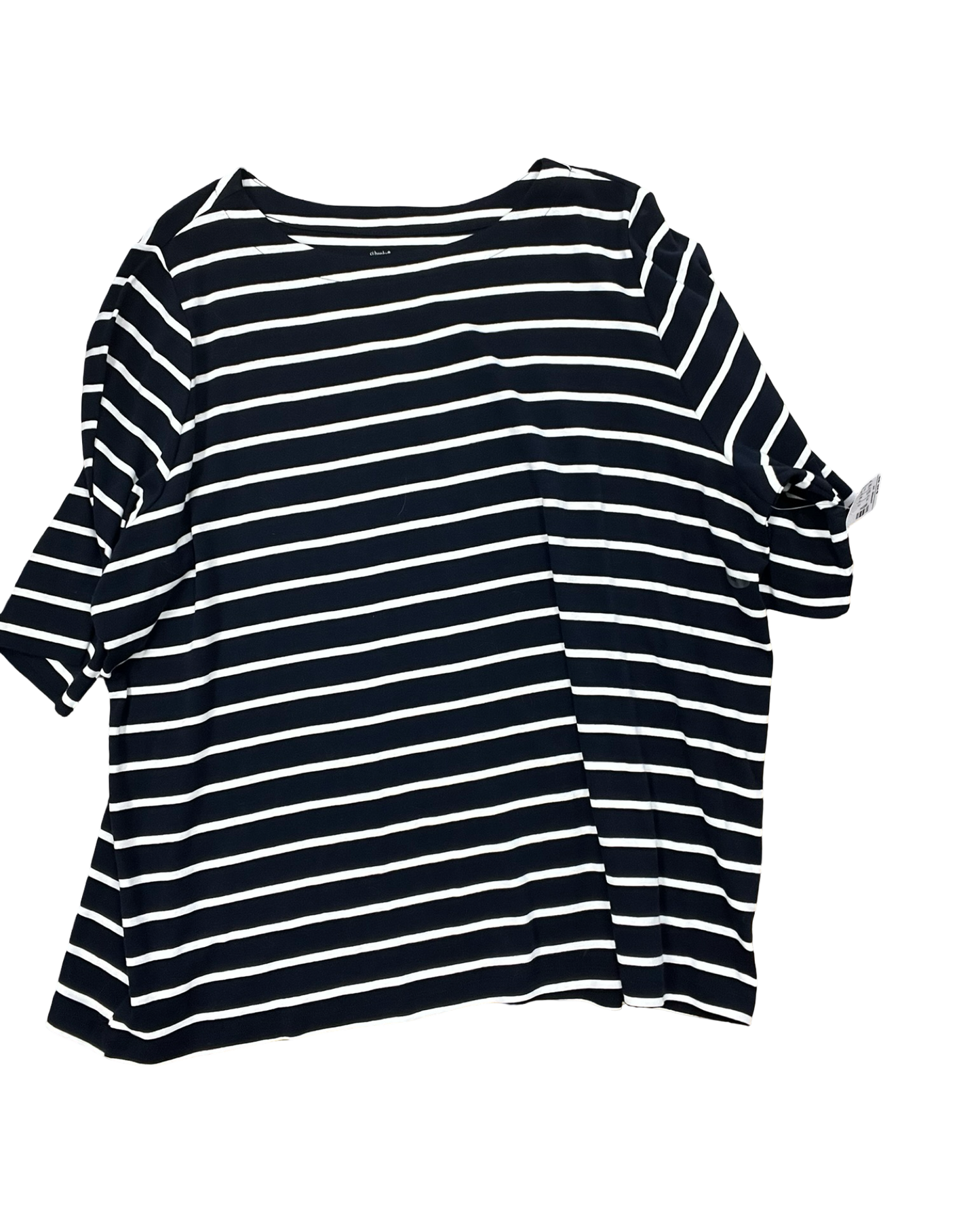 Top Ss By Cj Banks In Navy, Size:3X