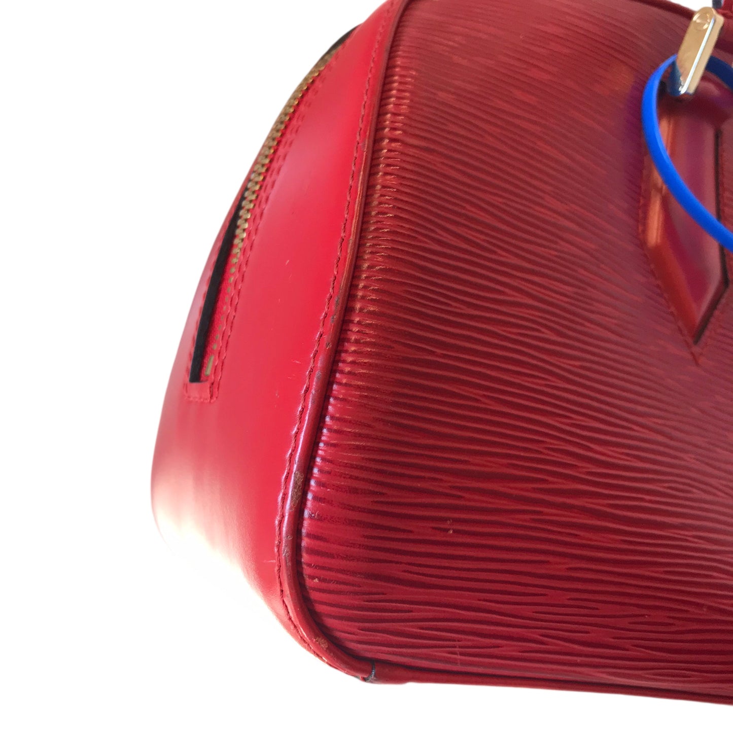 Handbag Luxury Designer By Louis Vuitton In Red, Size:Medium