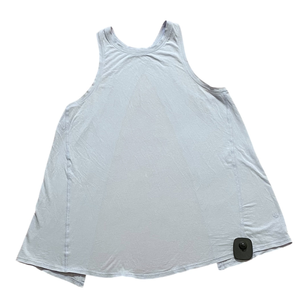 Athletic Tank Top By Lululemon In Blue