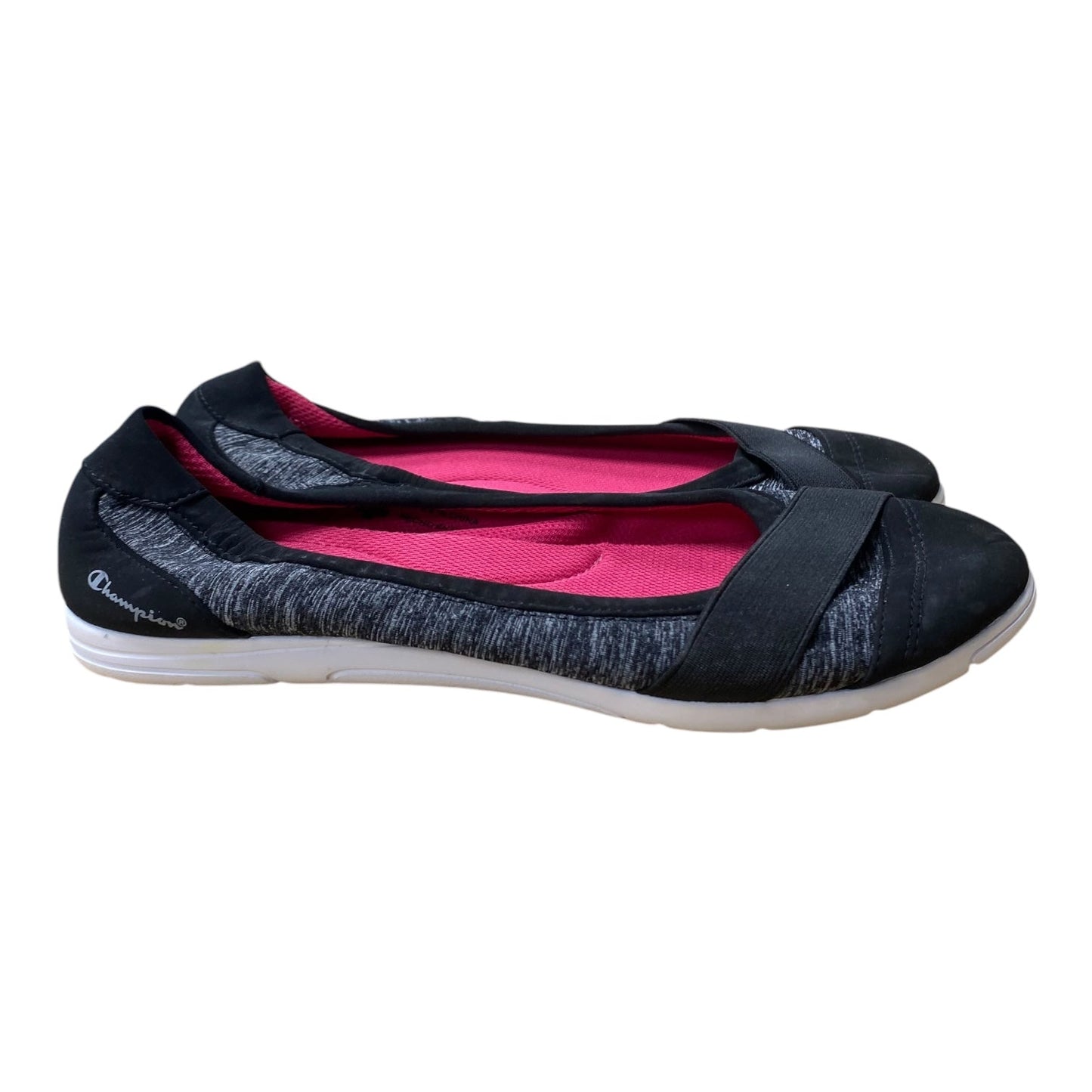 Shoes Athletic By Champion In Black & Grey, Size:10