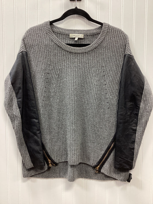Sweater Designer By Milly In Grey, Size:M