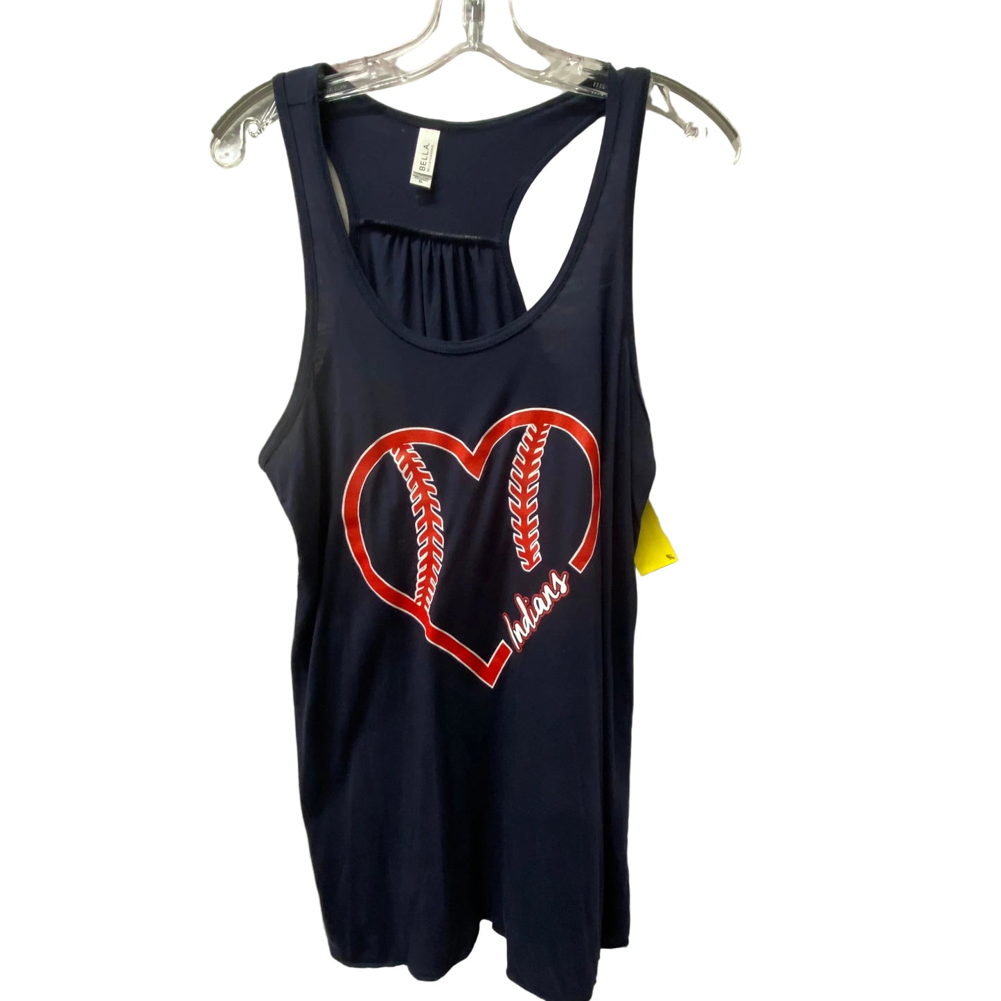 Athletic Tank Top By Bella + Canvas In Blue, Size: Xl