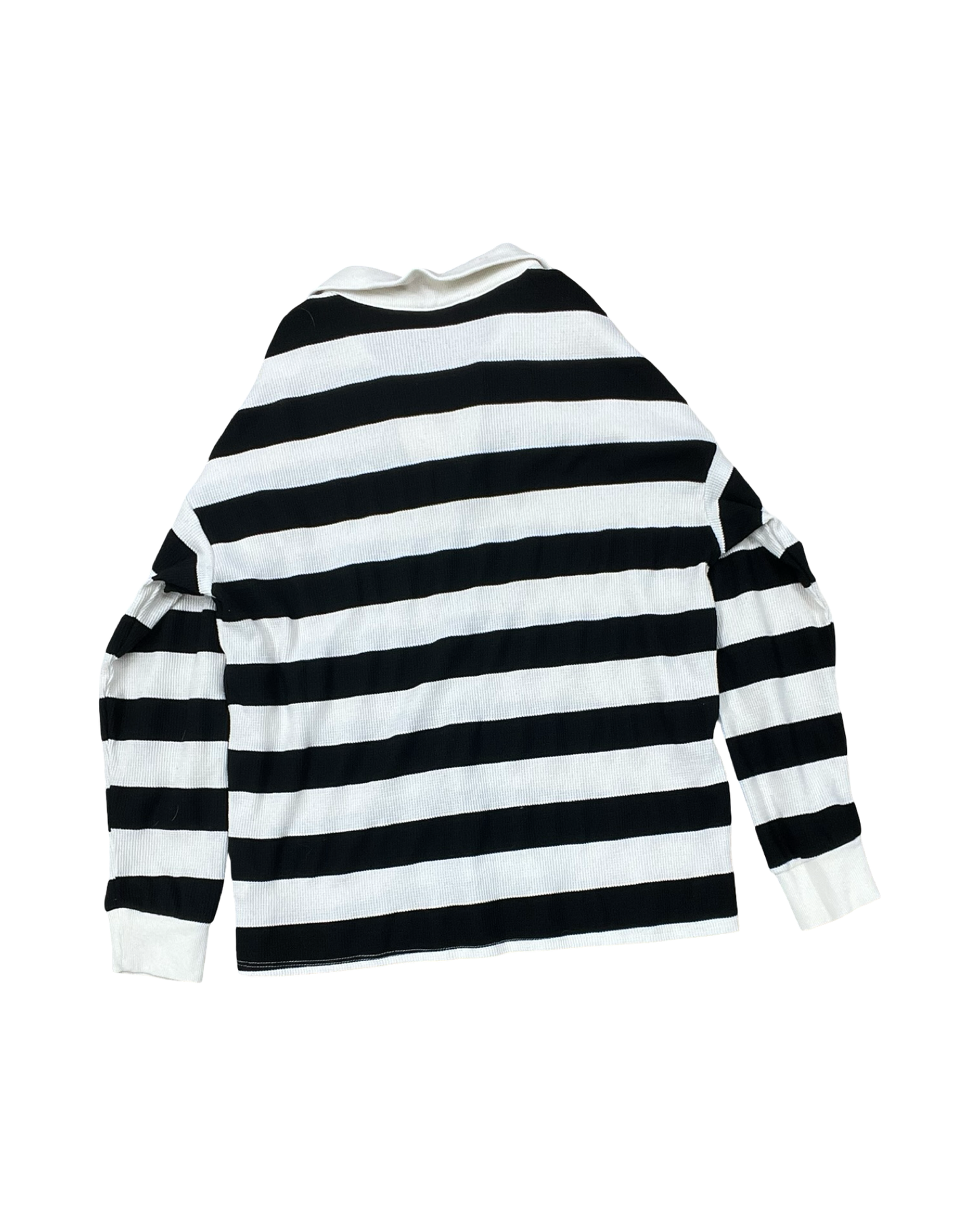Top Ls By Clothes Mentor In Black & White, Size:S
