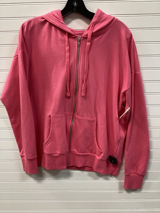 Sweatshirt Hoodie By Time And Tru In Pink, Size:Xl