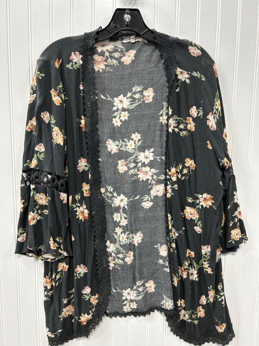 Kimono By Maurices In Floral Print, Size:0