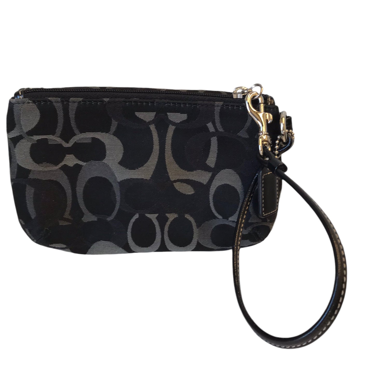 Wristlet Designer By Coach In Black, Size:Medium