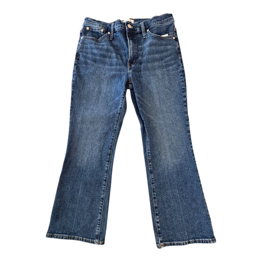 Jeans Flared By Madewell In Blue Denim, Size:10