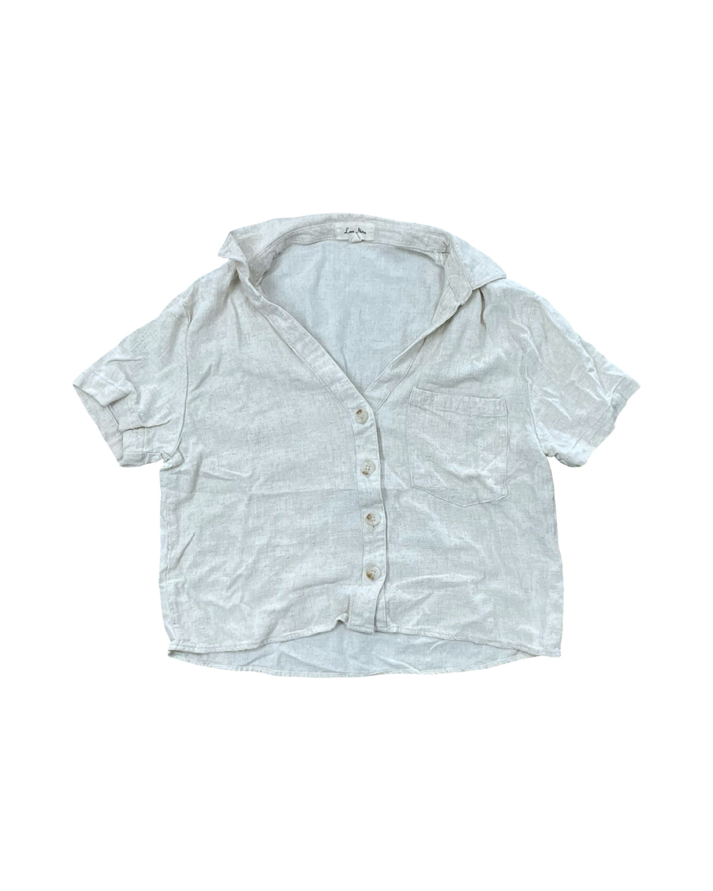 Top Ss By Love Notes In Cream, Size:M