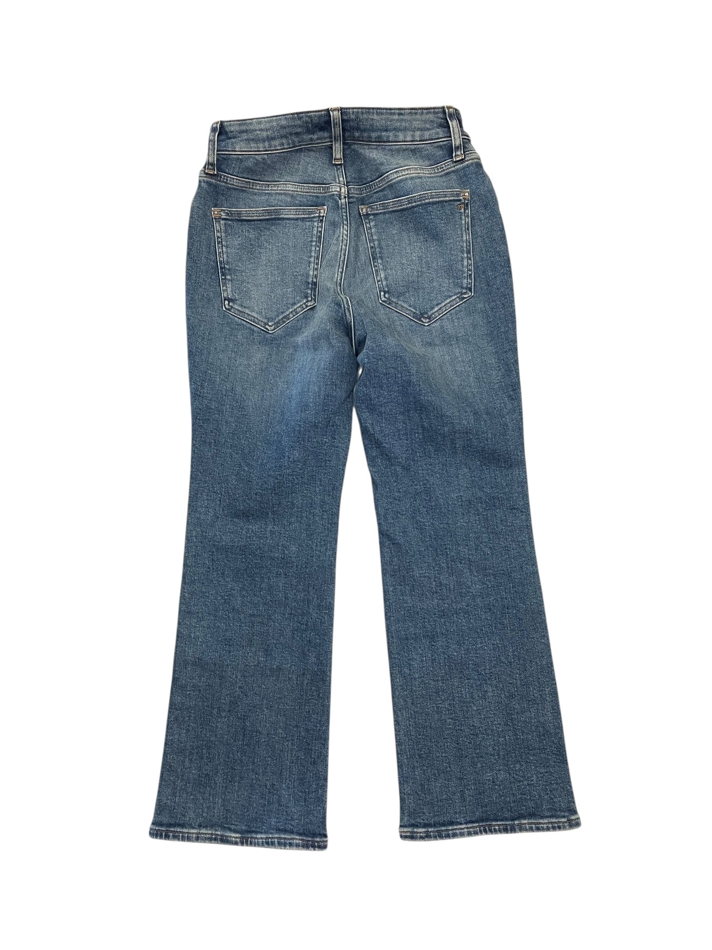 Jeans Flared By Madewell In Blue Denim, Size:2P