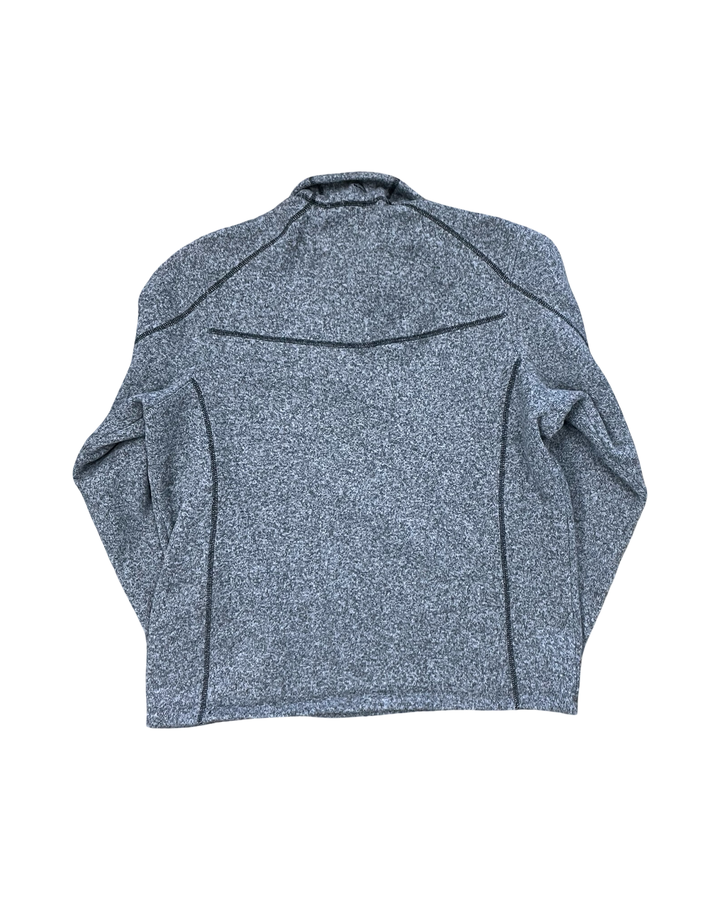 Sweatshirt Collar By Eddie Bauer In Grey, Size:L