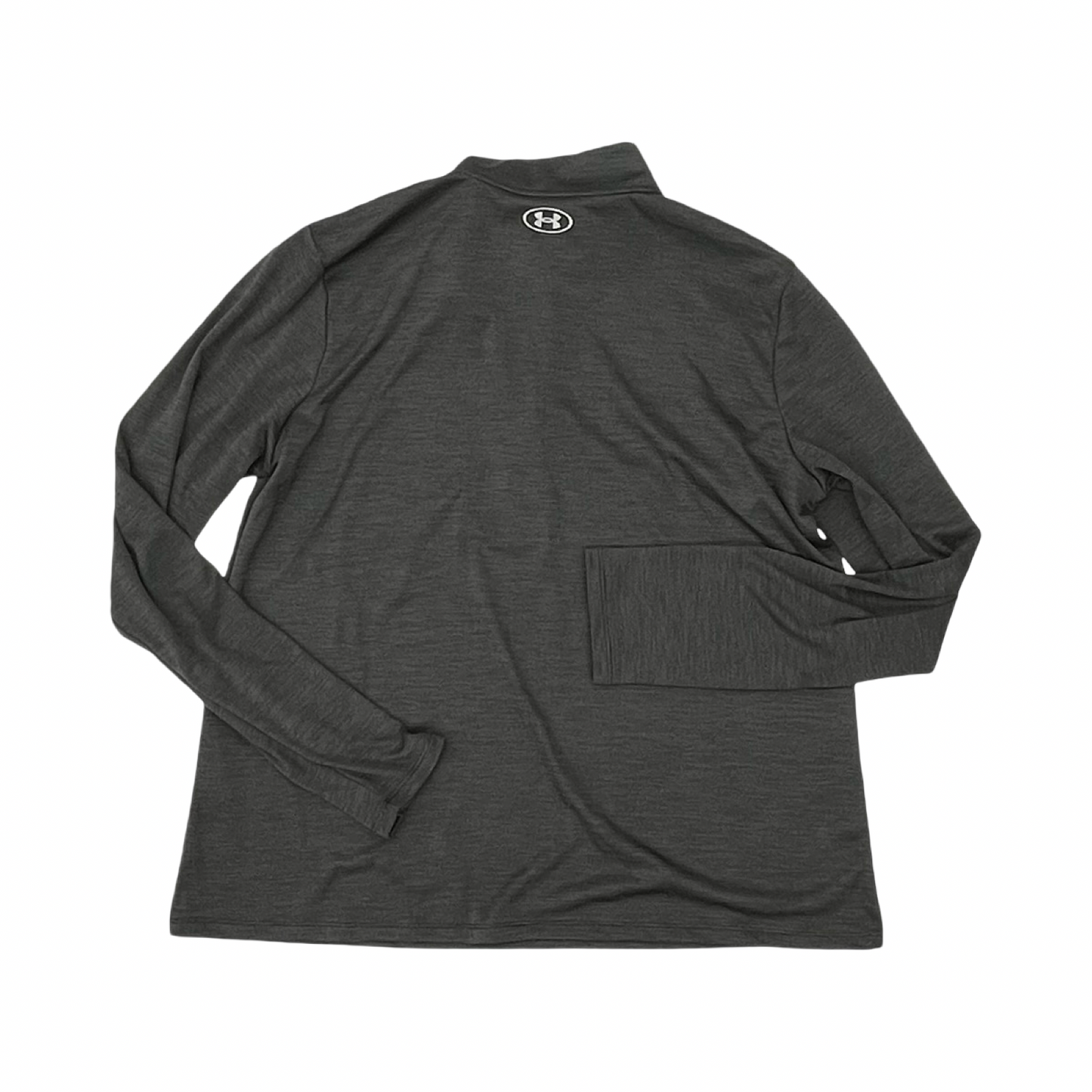 Athletic Top Ls Collar By Under Armour In Grey, Size:Xl