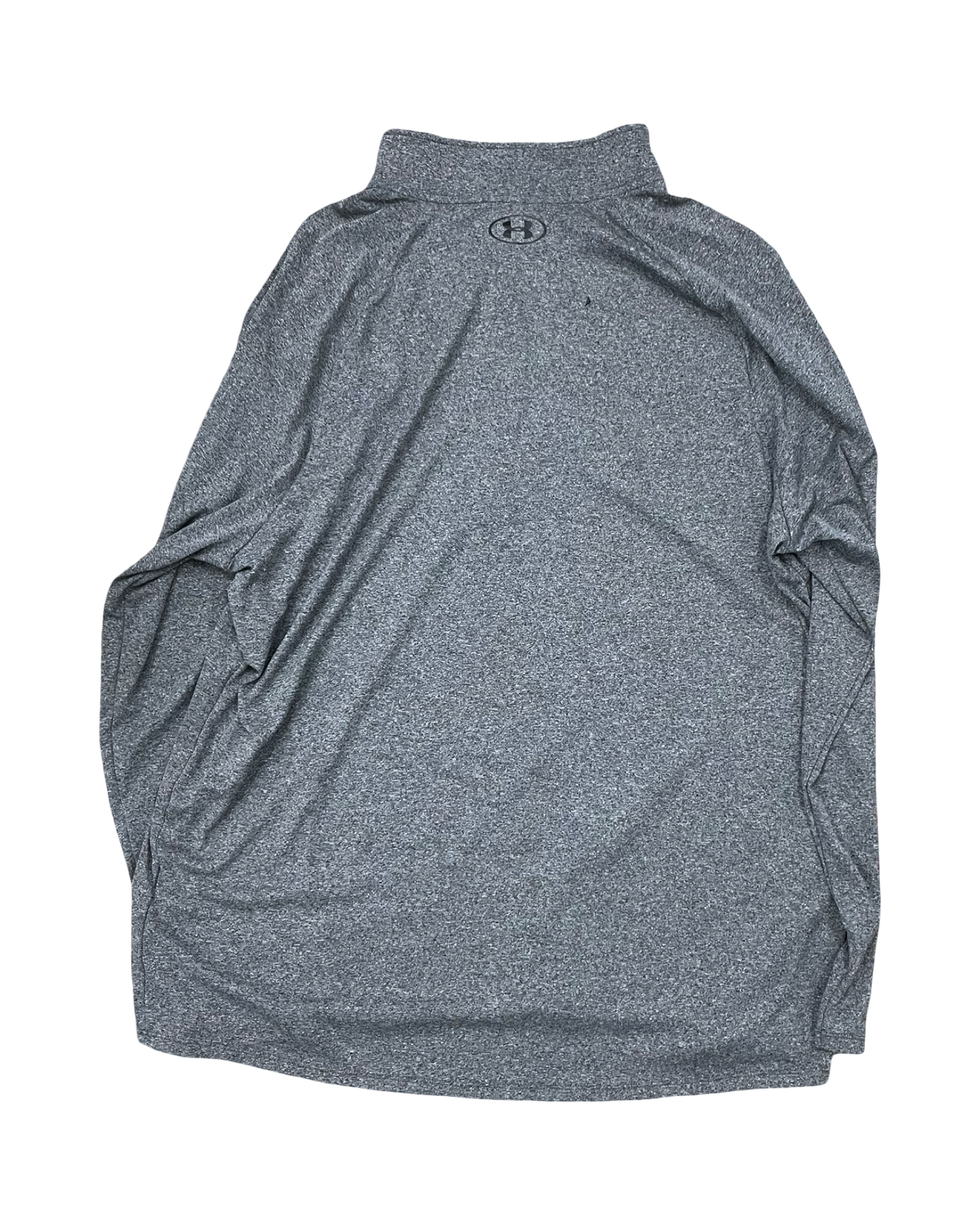 Athletic Top Ls Crewneck By Under Armour In Grey, Size:2X