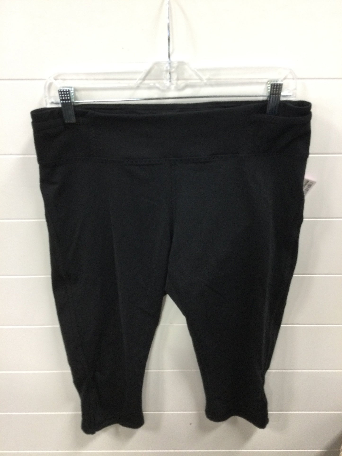 Athletic Leggings Capris By Lululemon In Black, Size:12