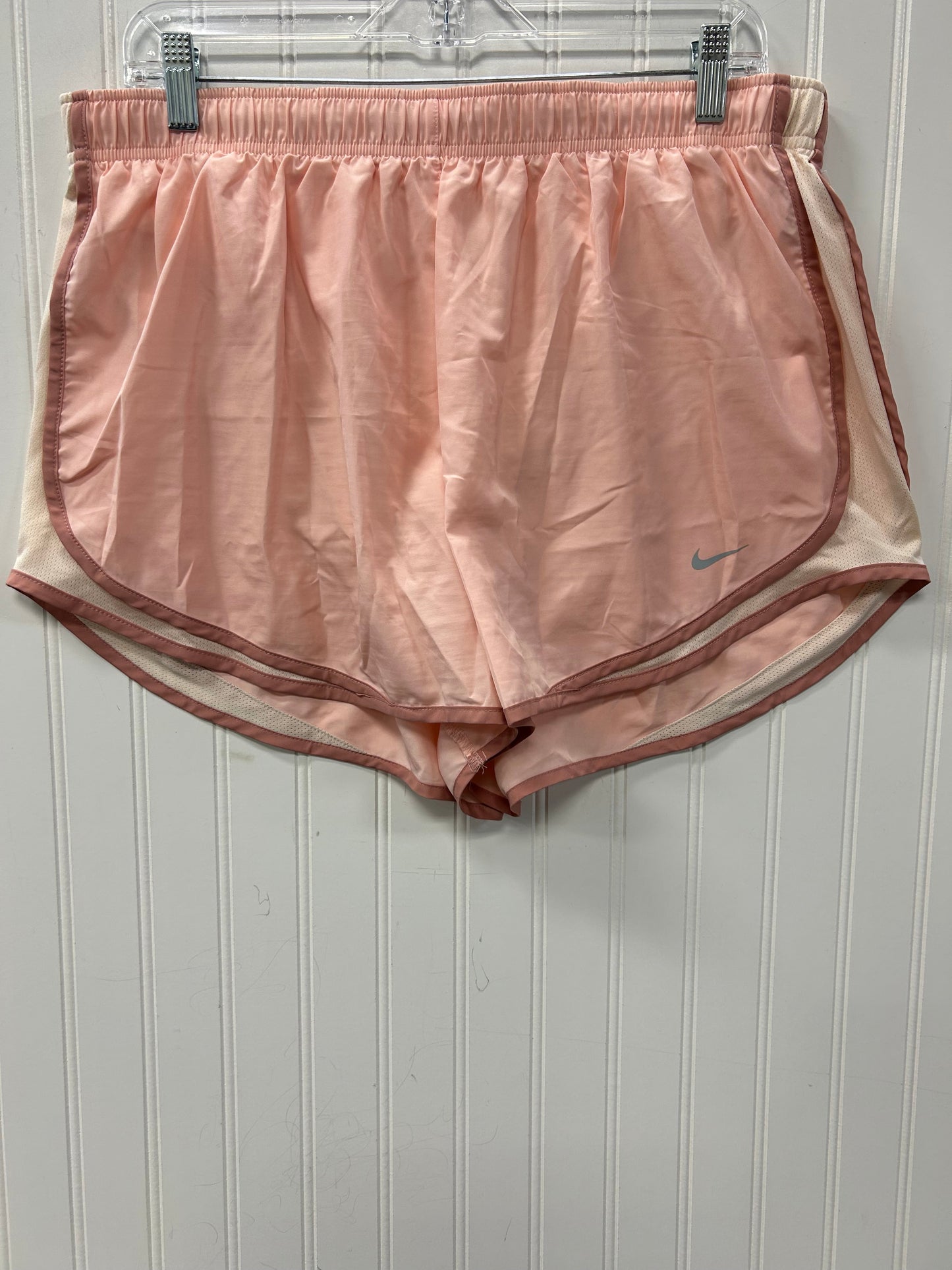 Athletic Shorts By Nike Apparel In Pink, Size:1X
