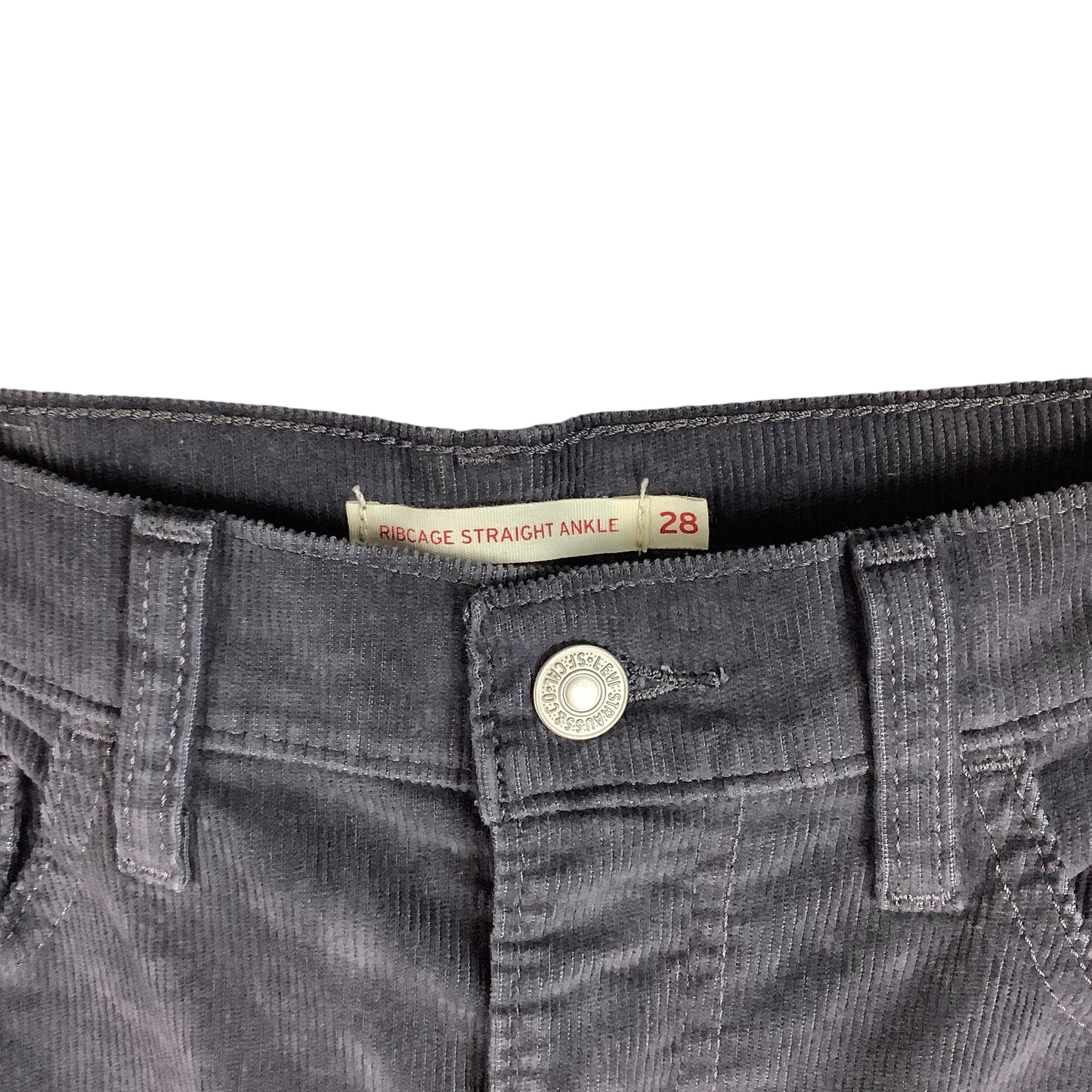 Pants Corduroy By Levis In Grey, Size: 6 (28)