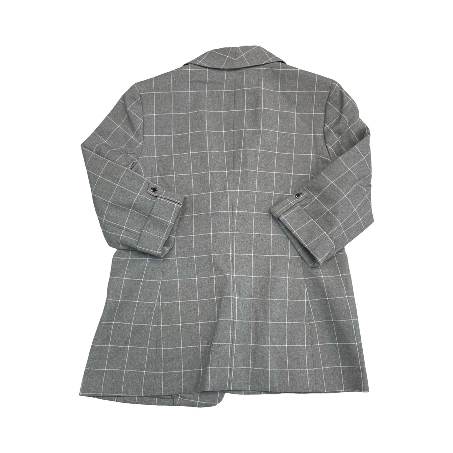 Blazer By Anne Klein In Grey, Size:L