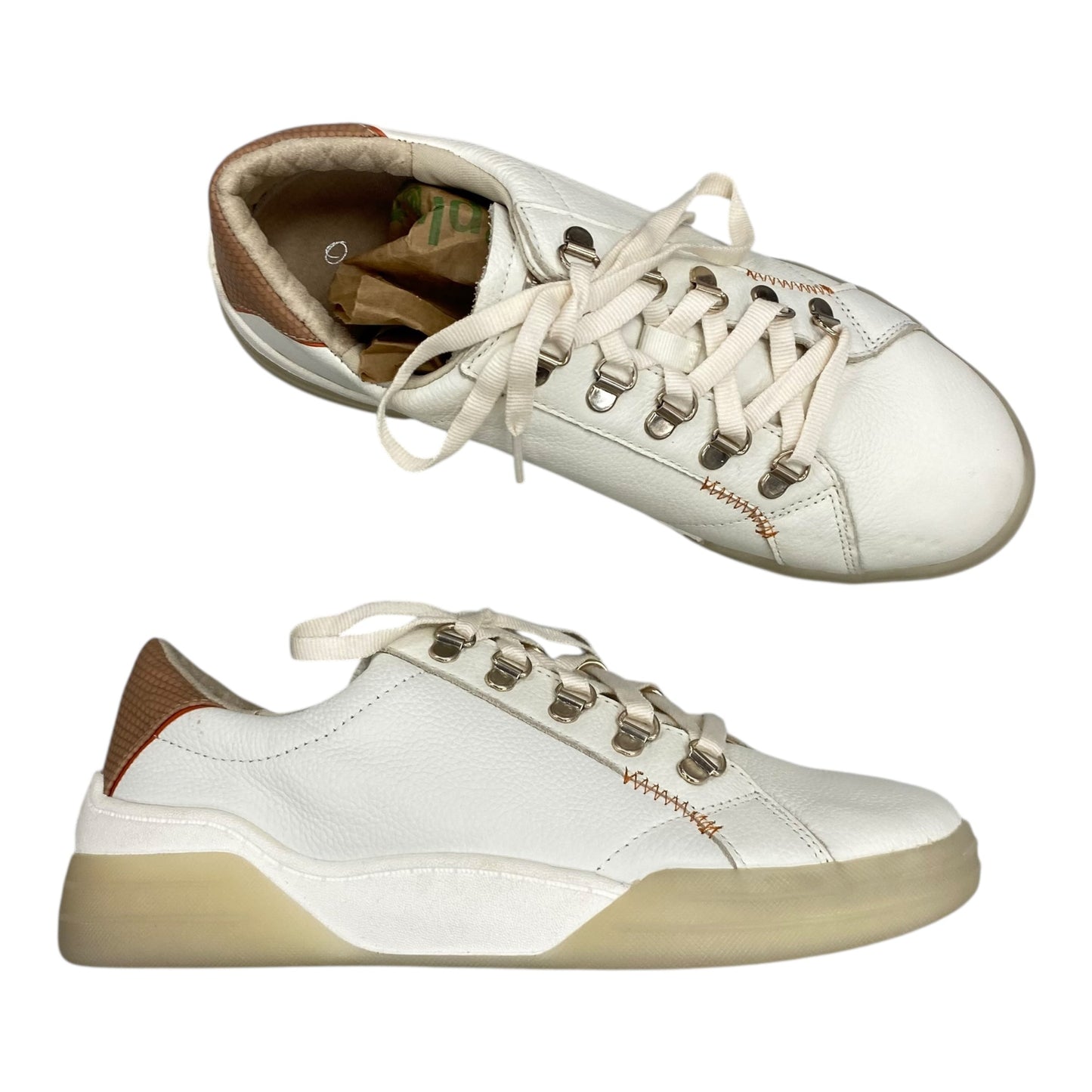 Shoes Sneakers By Dr Scholls In Cream, Size:9.5